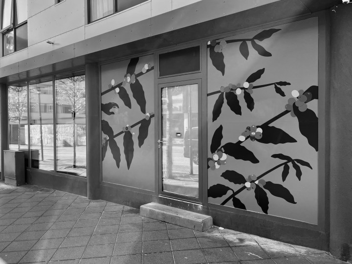 Still unopened, the new premises of Starbucks in Iceland